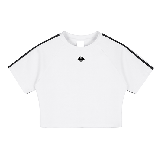 Taped Cooling Performance Crop Top