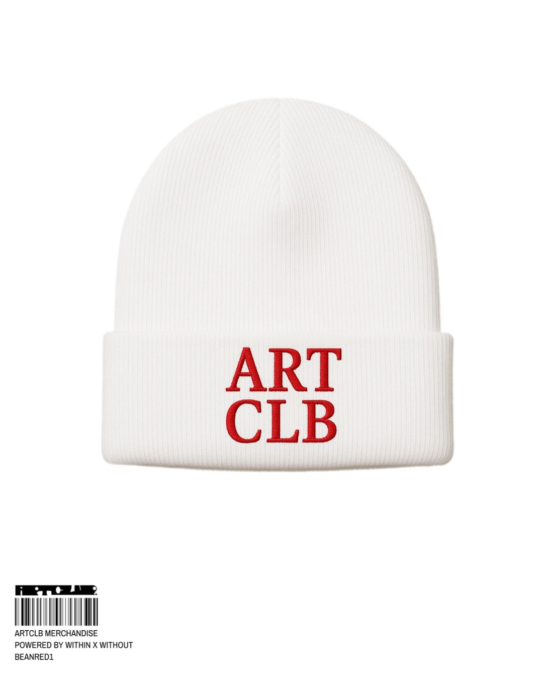 ARTCLB White Beanie
